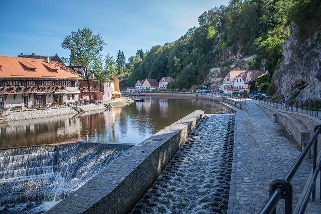 jez u Jelení lávky Český Krumlov